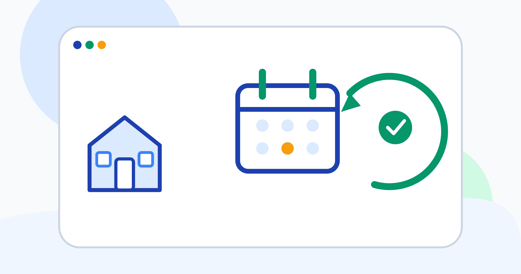Lease renewal decision log illustration
