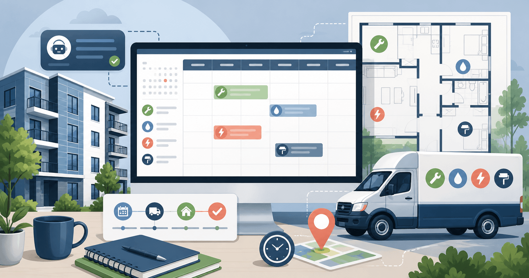 Property management utility transfer exceptions va illustration